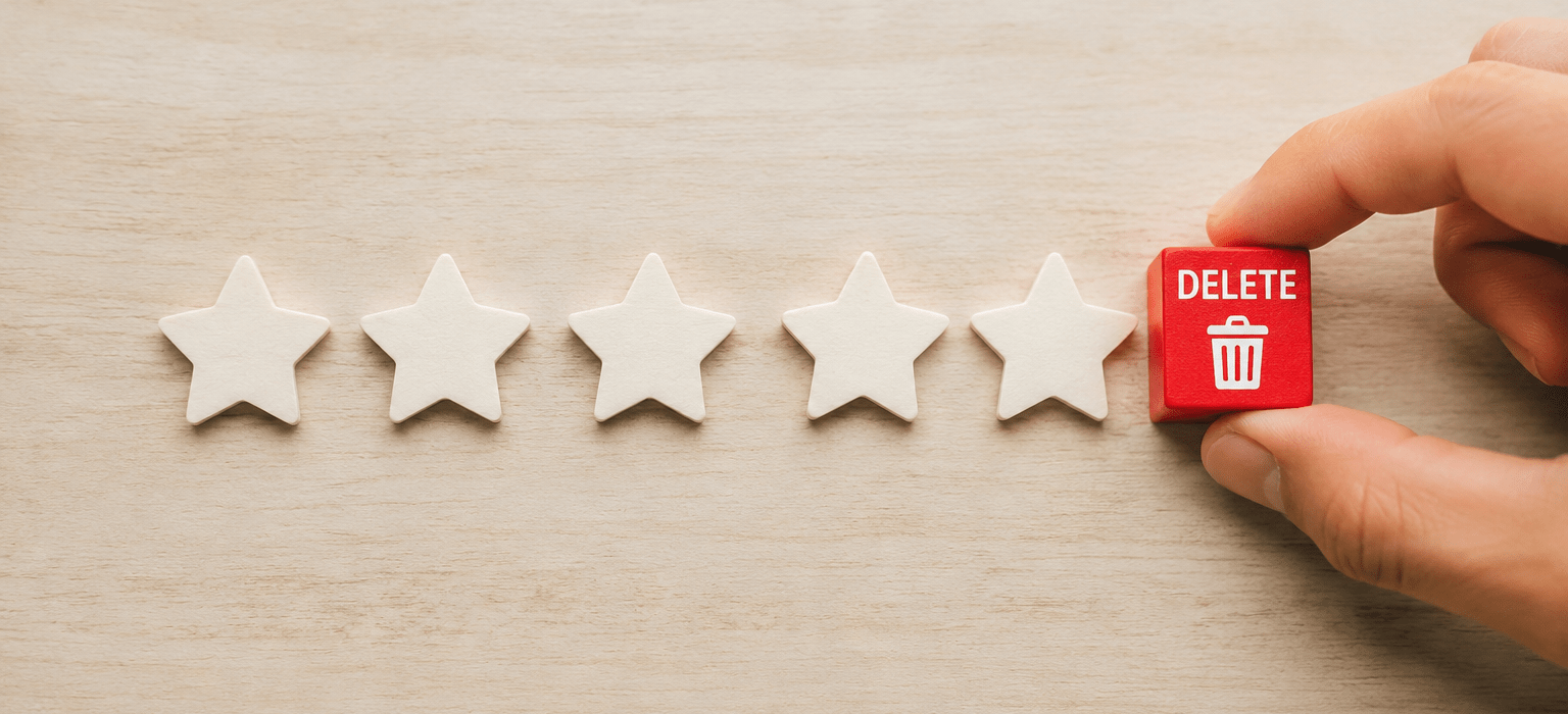 Remove Yelp Reviews