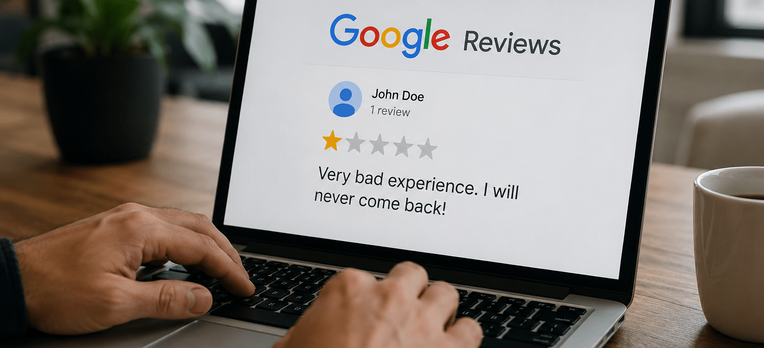 Google Review From Someone Who Was Never a Customer: What Can a Business Do?