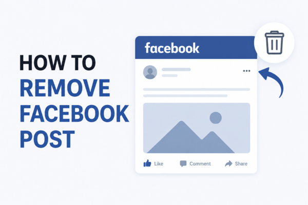 How to remove a Facebook post