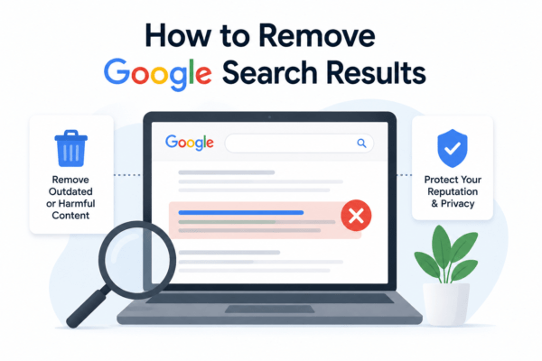 how to remove Google search results